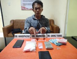 Simpan Shabu-shabu di Dalam Dompet, di Ringkus Polisi ini yang terjadi!