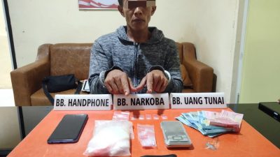 Simpan Shabu-shabu di Dalam Dompet, di Ringkus Polisi ini yang terjadi!