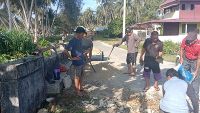 Inisiatif Masyarakat, gotong royong rehabilitasi jembatan Luan Kedung