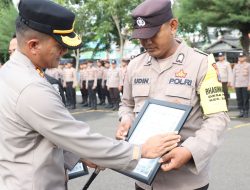 Kapolres Sampang Berikan Reward, Anggotanya Yang Berhasil Tangkap Tahanan Rutan Kabur