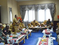 Danrem 172 PWY Temui PJ Bupati Jayapura, Bahas Pengaktifan Rumah Pengolahan Sagu