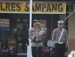 AKBP Siswantoro Pimpin Apel Gelar Pasukan, Operasi Keselamatan Semeru Tahun 2023 Di Kabupaten Sampang