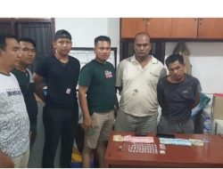 Lima Pelaku TP Narkotika Digulung Satres Polsek Kandis.