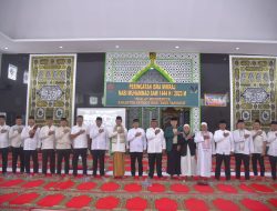 Kapolda Lampung Ikuti Istigosah Kubra Memperingati Isra Mi’raj Nabi Muhammad Saw 1444 H