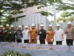 Wakapolda Lampung Hadiri kegiatan Groundbreaking Pembangunan Masjid Raya Al-Bakrie Lampung