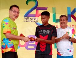 Atlet lari yonko 462 kopasgat raih juara 1 pada kejutan 25 tahun LKHH anniversary Run d pekanbaru