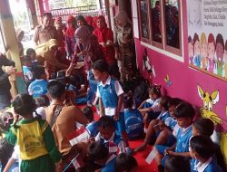 Interaksi Anak Usia Dini Saat Momen Lomba Desa Jadi Perhatian Kadis Pendidikan Lamsel