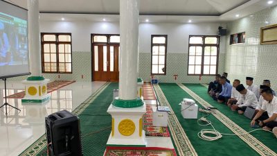 Kodim 1702 JWY Melaksanakan Doa Bersama, Dalam Rangka Memperingati Isra Miraj Nabi Muhammad Saw