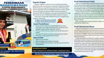 Bingung mau ambil jurusan apa? Kuliah di Stispol yuk, Bebas uang gedung, murah dan kuliah sambil kerja, kok bisa? Simak!!