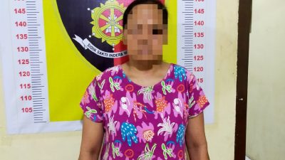 Seorang wanita mencuri hp, diamankan Polsek Tanjung Bintang