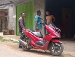 Sudah Tak Aman, Maling Kembali Gasak Motor Wartawan Online di kecamantan katibung