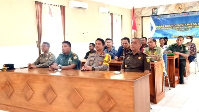 Dandim Sumba Barat, Hadiri Rakor Lintas Sektoral Menghadapi Idul Fitri 1444 H 2023 M