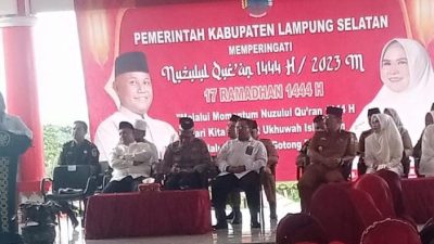 H.Nanang Ermanto beri Sambutan Memperingati Nuzulul Qur’an 1444 H