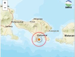 Gempa M6,6 Bali Diguncang Berpusat di Laut Jawa