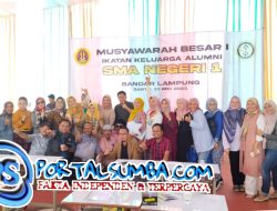 Perkuat Silaturahmi, SMA Nengri 1 Bandar Lampung: Bentuk ikatan alumni!