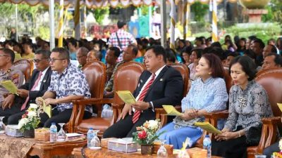 Dihadiri Ratusan Jemaat, Perayaan Paskah Oikumene Dairi Berlangsung Meriah