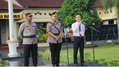 Sertijab Kapolres Ucapkan Selamat Kepada PJU Polres Mura, Atas Dedikasinya