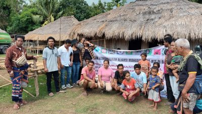 Gerakan kemanusiaan, Aliansi mahasiswa Se-ntt Bali: menyerang bantuan kepada korban angin Puting Beliung, Kampung Batta Desa ate Dalo!!