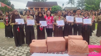 SMPN 1 Way Panji, Gelar Pembagian Raport dan Pembagian Hadiah Juara Kelas