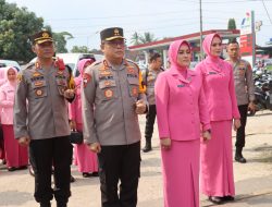 Kapolda Lampung Irjen Pol Helmy Santika dan Ibu PD Bhayangkari kunjungi Polres Lampung Selatan