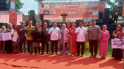 Penengahan Fair 2023 Resmi Dibuka, Nanang Ermanto, Optimalkan Potensi Jejak Sejarah Menjadi Obyek Wisata