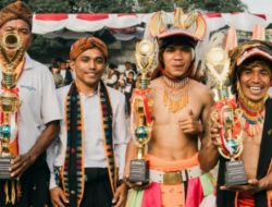 HMP Bali Gelar Festival Tarian Caci Jelang HUT RI Ke-78