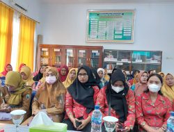 Dinas Kesehatan Lampung Selatan Melalui PRI Bumidaya Gelas Sosialisasi PMT Berbasis Pangan