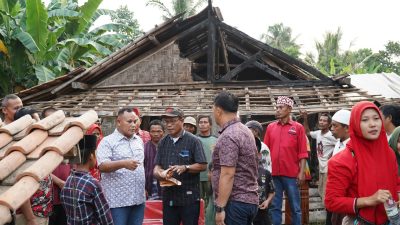 Tanggapan Cepat Bupati Lampung Selatan, Terhadap Masyarakat Terkena Musibah dan Berikan Bantuan Ini?