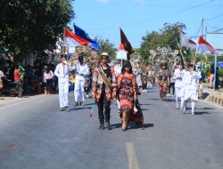 Aksi Carnval Sumba Timur, Inisiasi SMA Negeri 3 Waingapu: Kegiatan Karnval Hari Ke-2 Stenly dan Jelita Beratraksi di Luar Spanduk!