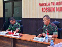 Taklimat Akhir Audit Kinerja Itjen TNI Periode III TA.2023 di Wilayah Sumbar dan Riau