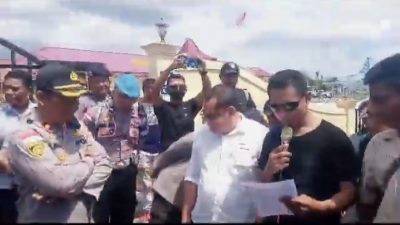 Peduli SBD, Germasum Gelar Aksi Damai, Dengan 7 Tuntutan Berikut Pernyataan Yang di Sampaikan!