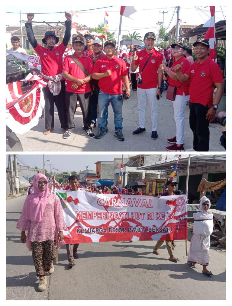 Memeriahkan HUT RI Ke 78, Antusias Warga VKC Semarakkan Karnaval Sepeda Hias