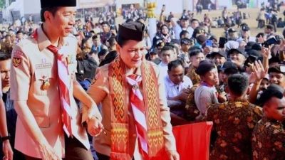 Presiden Jokowi dan Ibu Iriana Tinjau Raimuna Nasional XII: Selanjutnya Meninjau Ketahanan Pangan