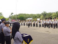 Lapas Narkotika Karang Intan Sematkan Kenaikan Pangkat Pegawai Sekaligus Pelepasan Struktural