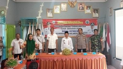 Pemdes Desa Sumur, Mengadakan MusrembangDes Tahun Anggaran 2024 Mempriortaskan Usulan