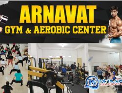 Kabar Gembira Bagi Warga Bakauheni, Arnavat Gym dan Aerobik, Telah Launching Perdana di Way Bakak