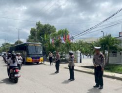 Patroli Sinergis: Jaga Kamtibmas dan Lalu Lintas Menjelang Pemilu 2024 di Kota Kupang