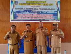 Stefen Wally Resmi Menutup Musrenbang Distrik Wilayah Pembangunan I Kabupaten Jayapura