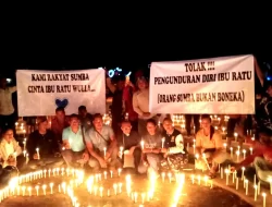 Masyarakat Sumba Gelar Aksi Pembakaran 73.000 Lilin, Dimintai Ketum Partai NasDem Batalkan Surat, Pengunduran Diri Ratu Wulla