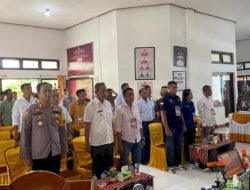 Menghadiri Pleno Terbuka Hasil Rekapitulasi Pemilu 2024 Di KPU SBD, Kapolres SBD Jamin Keamanan