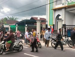 Amankan Giat Ibadah Sholat Jumat Polres Badung Gelar Personel