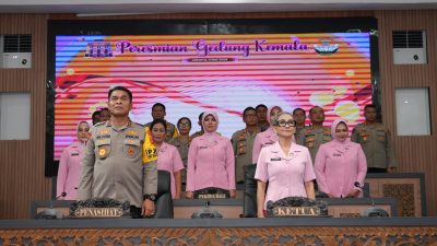 Kapolda Bali bersama Ketua Pengurus YKB Bali hadir Secara Daring pada Peresmian Gedung Kemala, Kantor Pengurus Pusat Yayasan Kemala Bhayangkari