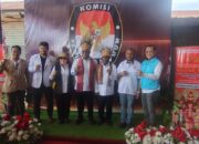 Jhon Wempi Wetimpo dan Ausilius You, Resmi Mendaftar Sebagai Cagub-Cawagub Papua Tengah