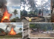 Sijago Merah Lahap 3 Unit Rumah di Kampung Lete Ghimih Desa Watu Wona, Diduga Api Berasal dari Sini: Open Donasi Untuk Korban!