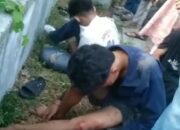 Babak Belur Dihakimi Masa, Diduga  Hendak Menjambret 3 Pelajar