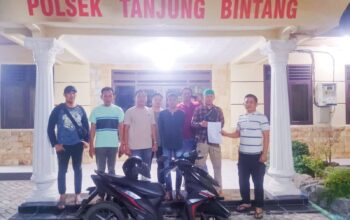 Maling Motor Apes Saat Hendak Kabur Terjaring Patroli Polisi di Tanjung Bintang Lamsel