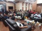 Sejumlah Awak Media Lampung Gelar Cofe Morning di Kantor  PT.Asdp Cabang Bakauheni