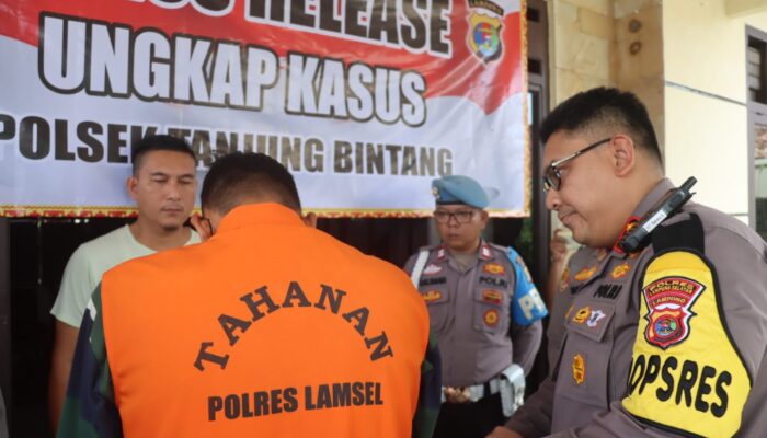 Terbongkar Gara Gara Tes Pack, Kasus Pembunuhan ditangkap Polsek Tanjung Bintang